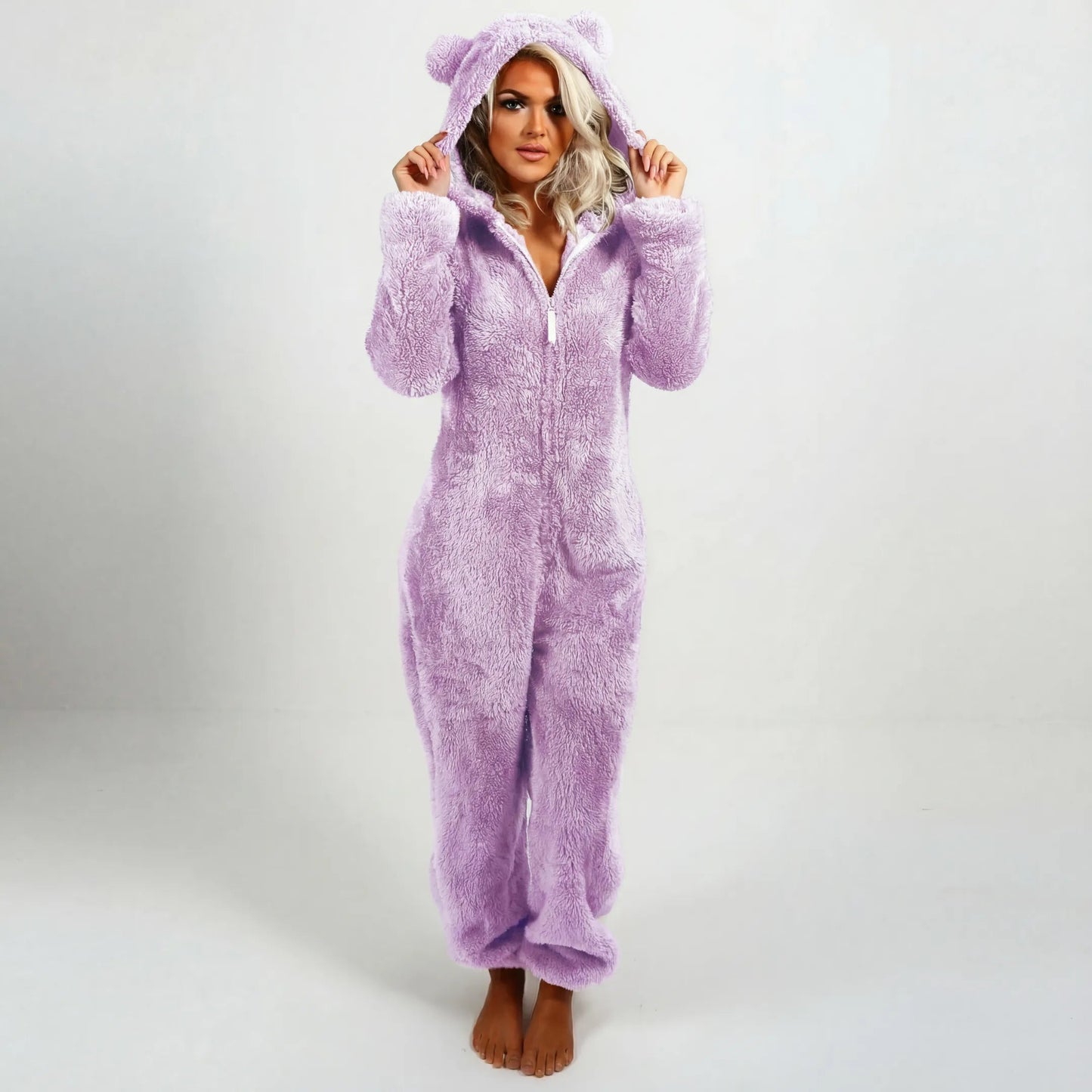 Oath Beauty - Teddy Hoodie Suit