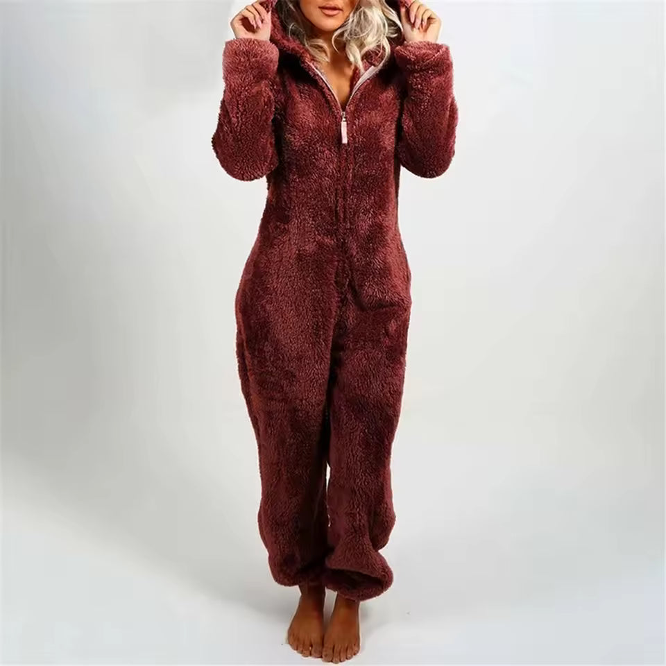 Oath Beauty - Teddy Hoodie Suit